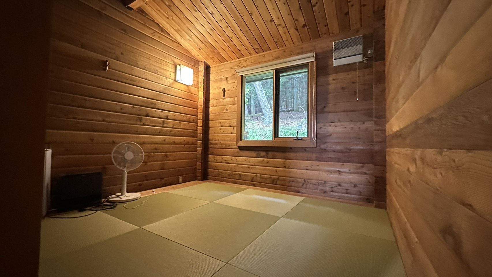 河口湖別荘の畳の部屋